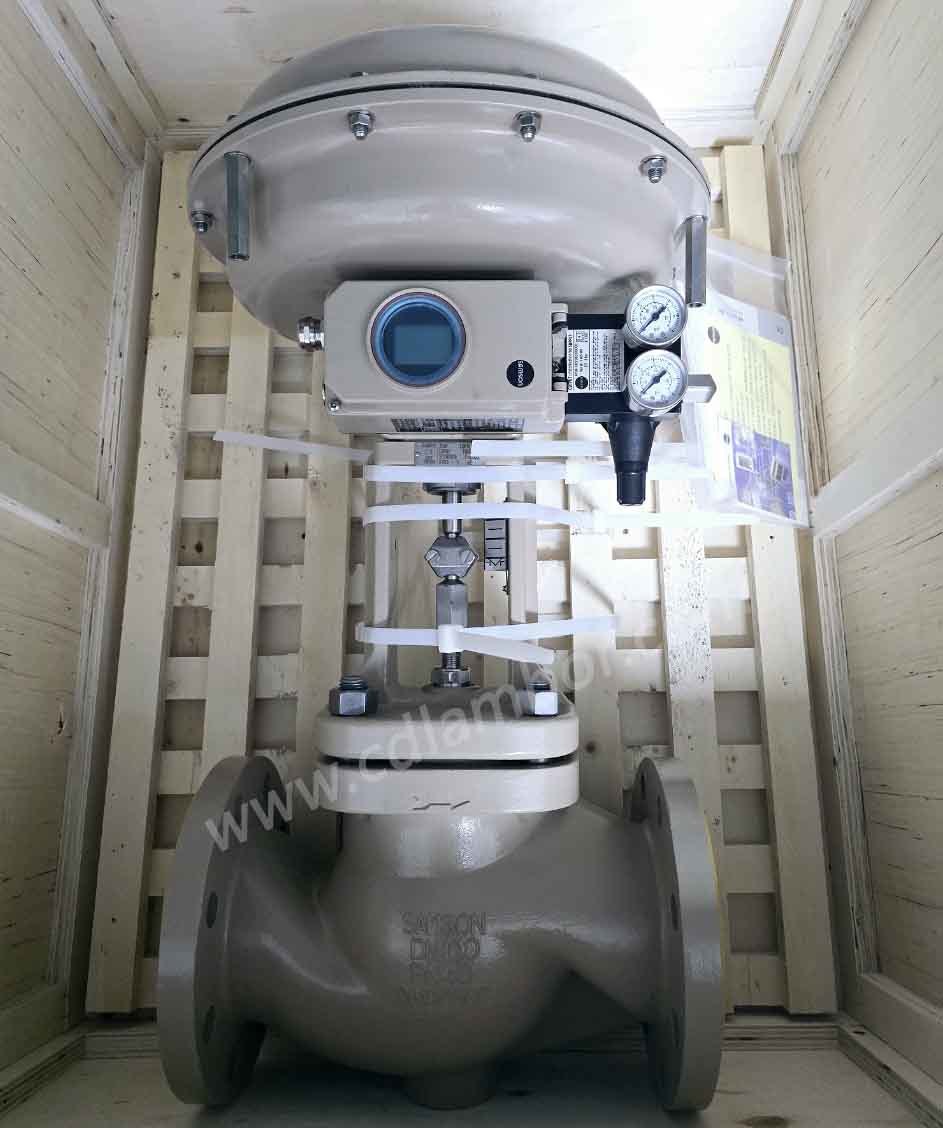 Samson 3241 DN100 PN40 control vavle group Stainless steel