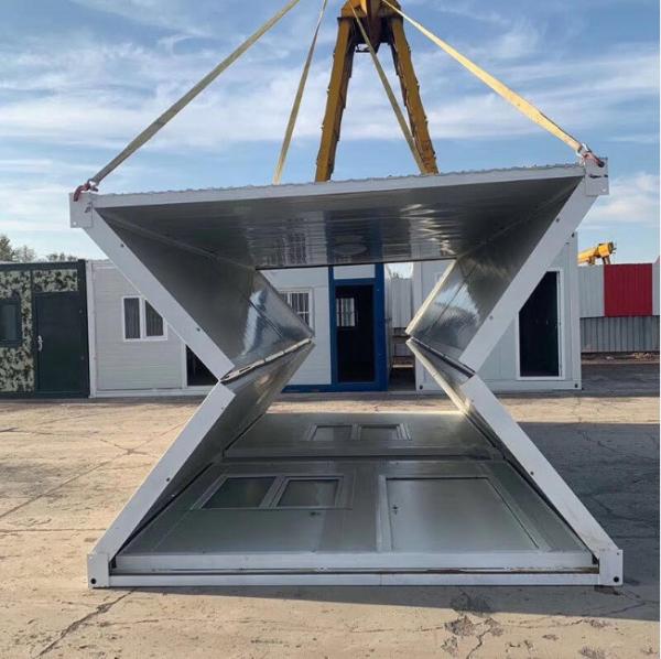 Quick Build Flat Pack Container House With Galvanized Steel Frame Hassle Free Assembly
