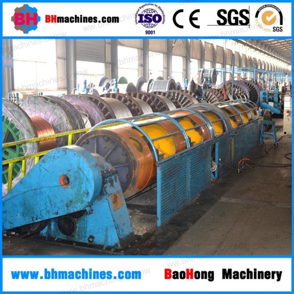 500/1+6 China manufacturer tubular type electric cable making machine