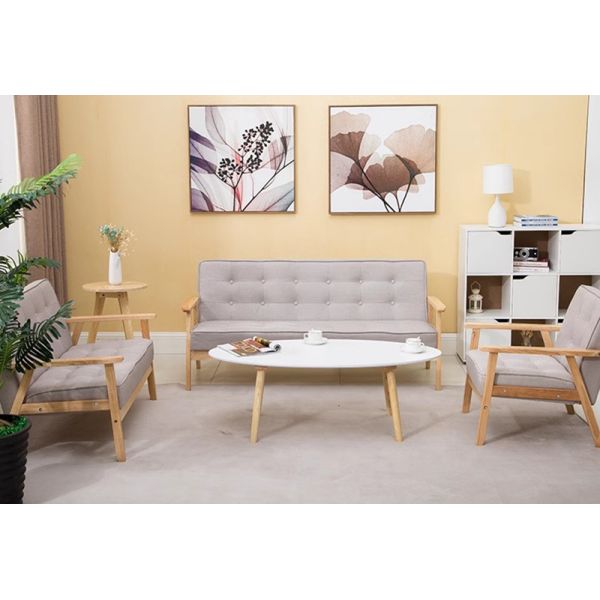 Living Room Kindergarten Reading Seat Corner Sofa with Steel Frame and Large Capacity in Small Department