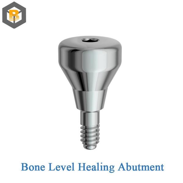 Submerged Type Internal Hex Titanium Implant Bone Level Dental Implant Compatible with Custom 3D Design
