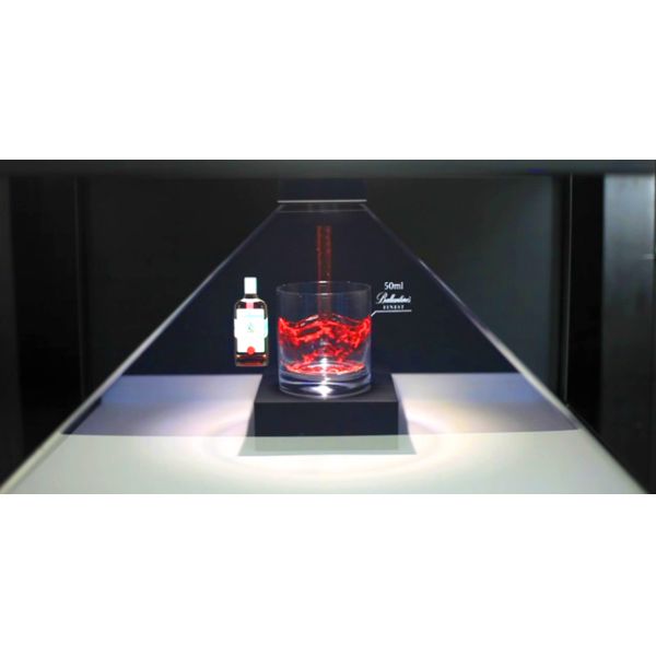 Дисплеи рекламы пирамидки Hologram 42 дюймов 3D для ювелирных изделий, сертификата CE