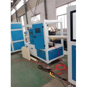 линия штранг-прессования трубы водопровода PVC 20mm до 110mm с двойным штрангпрессом винта