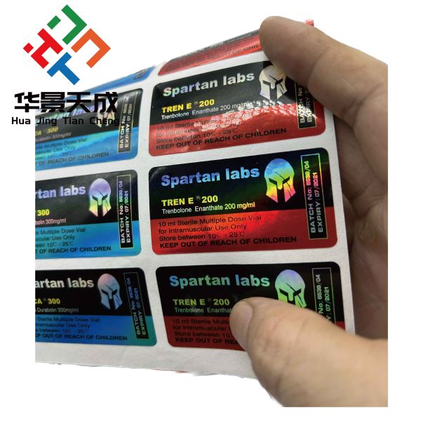 Полноцветная бутылка наклейка наклейки толщиной 2,5 миллиметра для высоких потребностей в маркировке