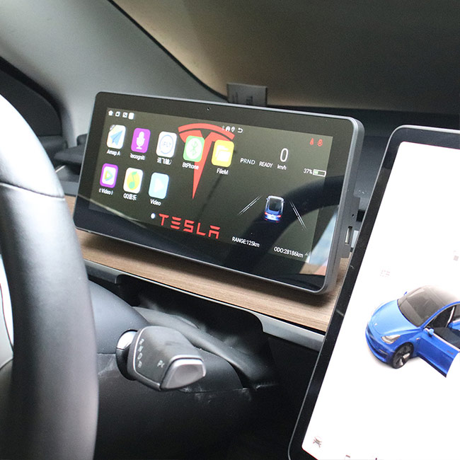 Группа аппаратуры приборной панели андроида 9,0 10,25 дюйма на модель 3 Tesla