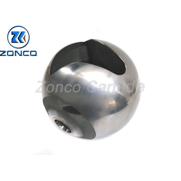 YG8 Polished Valve Trim / Valve Ball And Seat For Oil Industry ISO Grade