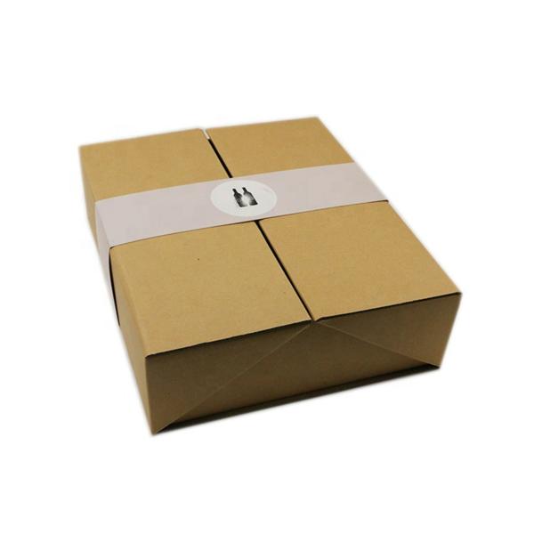 3 Bottle Wine Luxury Packaging Boxes With Sleeve Two Door Open Big Capacity