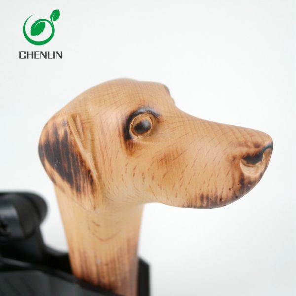 OEM ODM Wooden Umbrella Handle , Straight Umbrella Duck Head