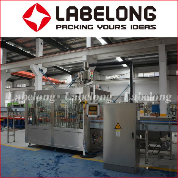 Cooking Oil PET Bottle Filling Machine , Electric - Driven Liquid Filling Machine