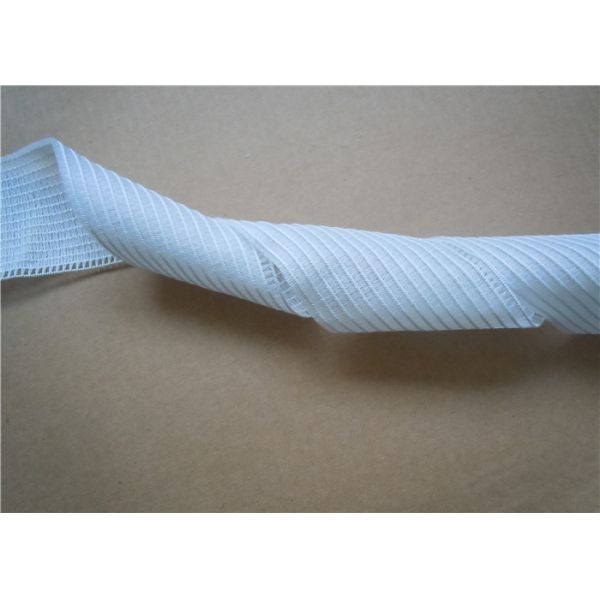 White Woven Elastic Webbing Straps Garments 20Mm Webbing Straps