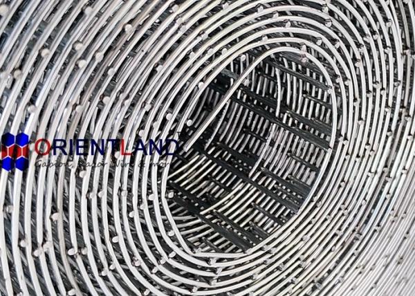 GI Electric Galvanized Welded Wire Mesh Rolls 1 Hole Size 25m