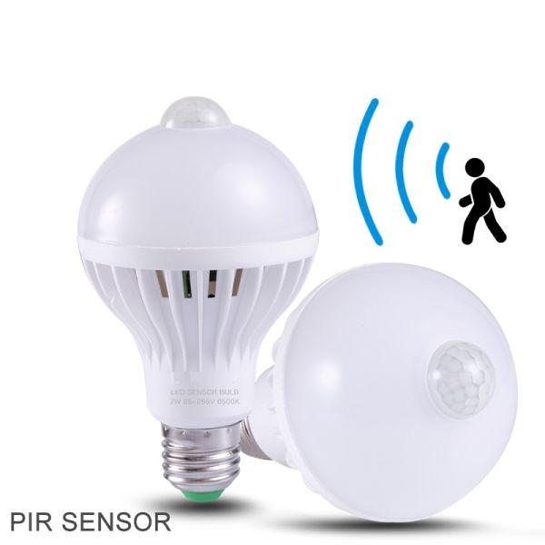 Sensor Switch Mode High Lumens Infrared Pir Motion Sensor Light Bulb with Smart Bulb