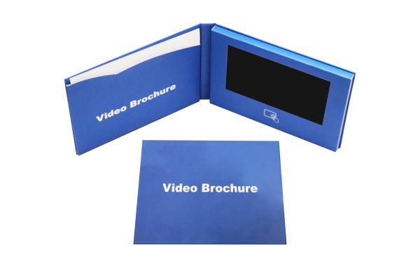China LCD Video Brochure Card with 128MB-32GB Memory