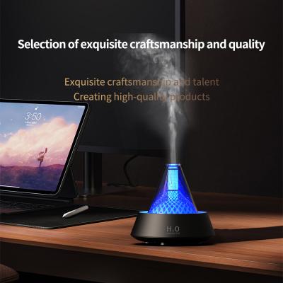 Temps de travail de 8 heures Humidificateur d'effet incendie DC 5V Voltage avec 7 couleurs