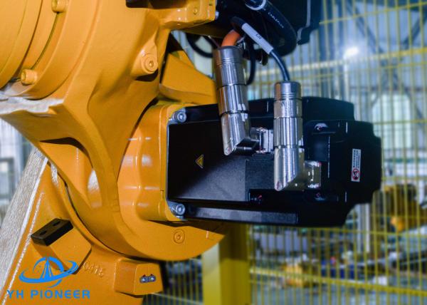Estrutura de aço Sistemas de paletização automática Paletizador robótico Carga útil de 180 kg
