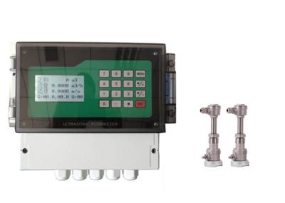 Intelligent Transit Time Ultrasonic Flow Meter Contact Type Sensor