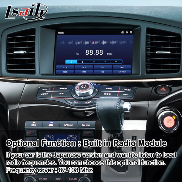 Lsailt Android Carplay Multimedia Screen for 2010-2020 Nissan Elgrand E52