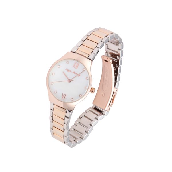 2021 36mm Manufacturer Supplier Amazon Ladies Quartz Watch With Cheap Stainless Steel Case Back 30m Water Resistance