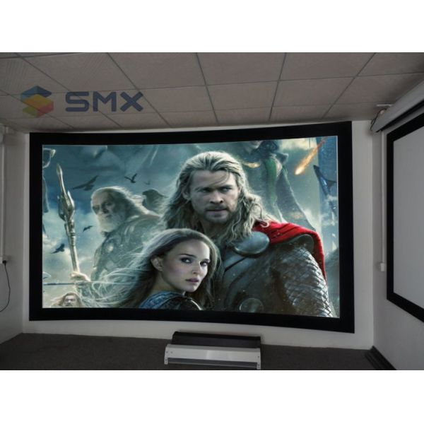 Таможня 3D изогнула экран проекции фикчированной рамки, экран круговой проекции 180 градусов