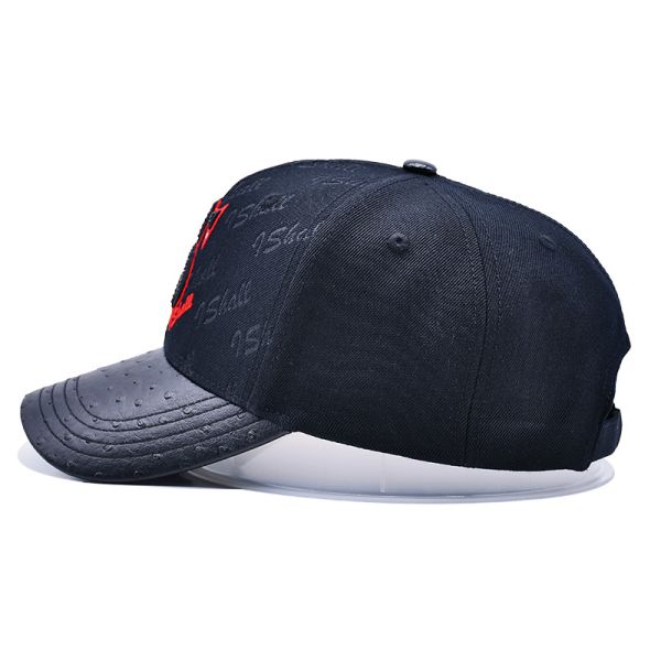 Adjustable Strap And Structured Design 6 Panel Baseball Cap For Personalization
