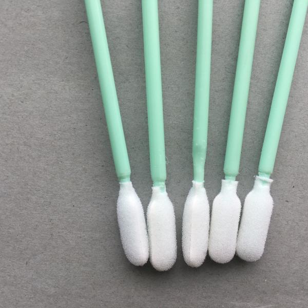 As pontas da sala de limpeza Q de TX740B, limpeza do algodão limpam a vara verde para a limpeza do PWB