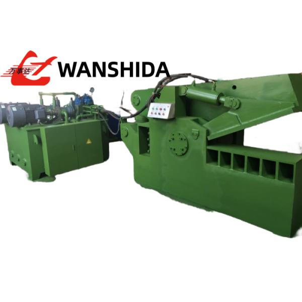 Q43-4000 Hydraulic Scrap Metal Shear 4000 kN Shearing Force 1200 mm Blade for Heavy Steel Scrap Cutting