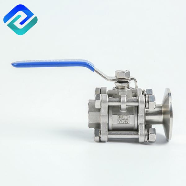 Wine Brewery 3000psi Ball Valve Food Grade Stainless Steel Ball Valve