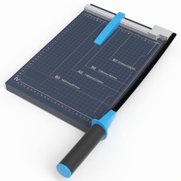 Le bureau de la taille A4 emploient l'opération de Saft de coupeur de guillotine