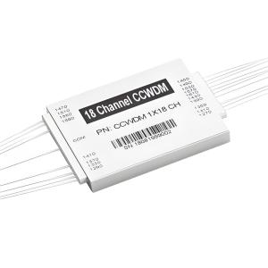 Excellent Reliability and Thermal Stability 18CH Compact CWDM CCWDM Mux for