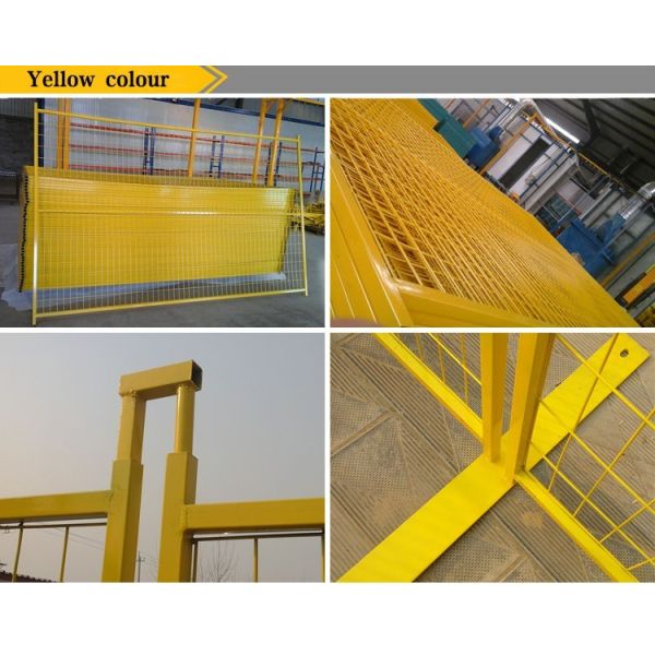 Hot sale temporary metal fence panels for Canada