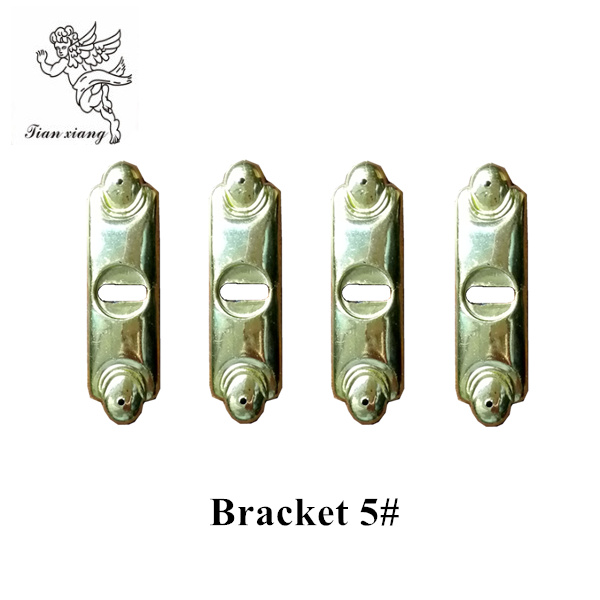 Аксессуары кронштейн гроба бледного золота длинные, поставщики аксессуаров ларца