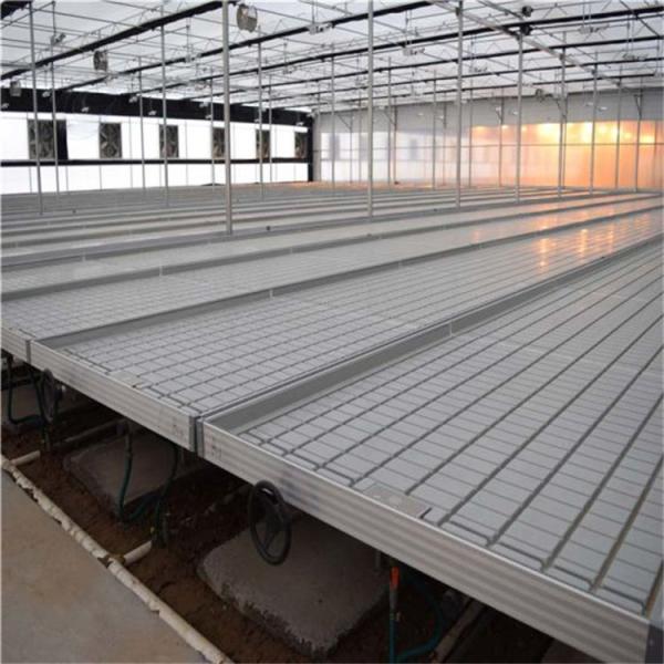 7.5 comprimento mesas rolantes de estufa até 500 N/m2 capacidade de suporte W × L 4 × 8