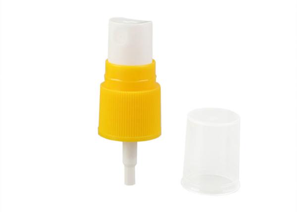 Customized Colors Fine Mist Sprayer 18 Mm With Ribbed Surface Half Cover