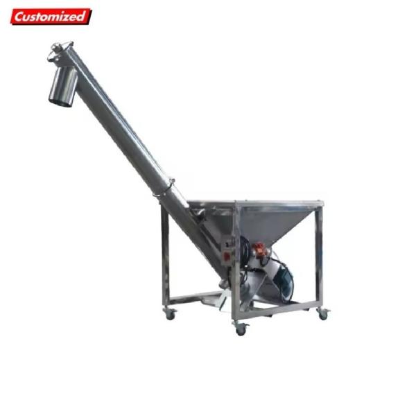Transportador de parafuso conveniente para manuseio de fertilizantes/farinha/café em pó/sulfuros em pó