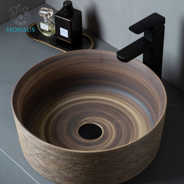 Household Commercial Bathroom Countertop Basin Art Design 580*400*130mm