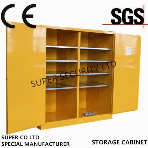 Flammable Chemical Storage Cabinet For Storing Liquid , Hazardous Cupboards