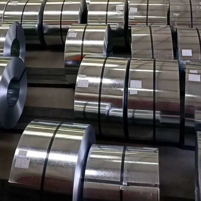 Chromated Hot Dipped Galvanised Coil , Non Oiled Gl Steel Coil Thickness 0.3mm 1.2mm