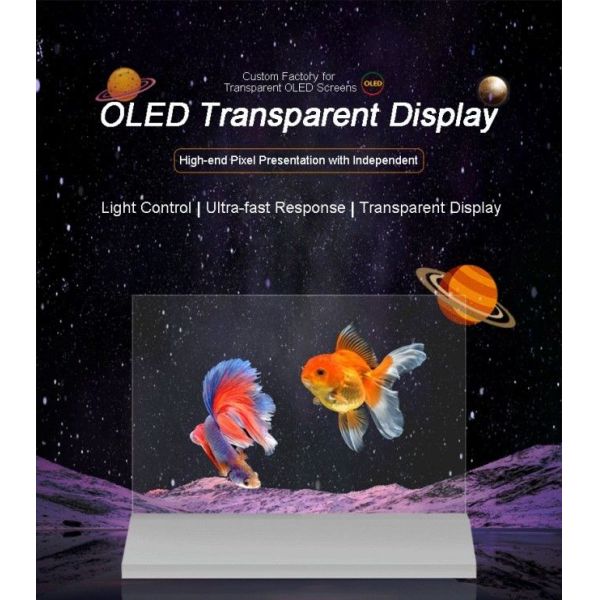 4K Advertising OLED Industrial Display with Aluminum Alloy Frame & Pen/Finger Touch Writing Method