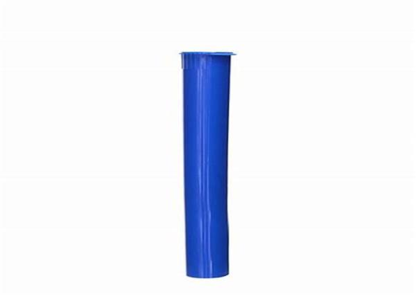De la marijuana tubo embotado del rollo pre -, pequeños envases plásticos del tubo con los rayos ULTRAVIOLETA bloqueados