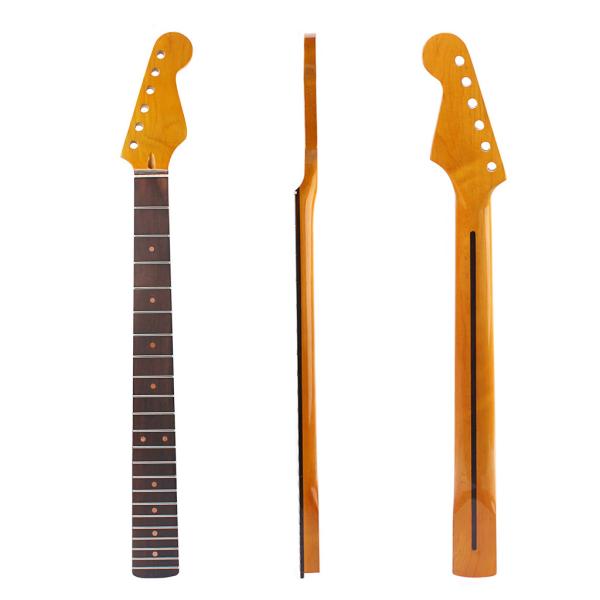 ST Guitar Neck High Gloss 22 Frets For Stratocaster Style Electric Guitar
