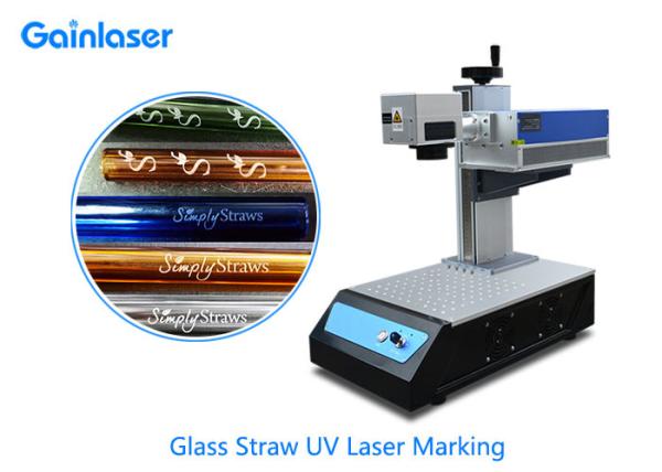 3W UV Laser Marking Machine Desktop Economic Price for Letter , Number , Logo , Picture