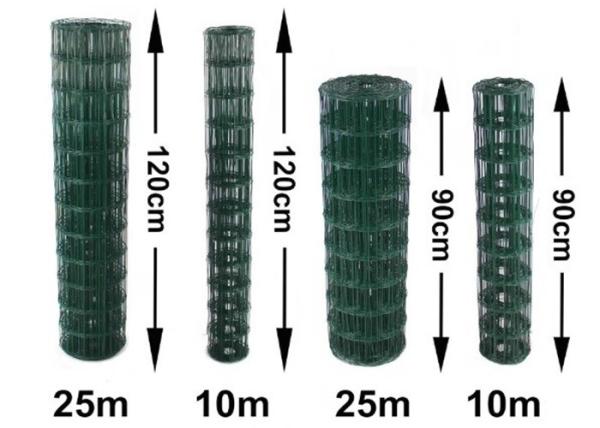 Corrosion Resistant PVC Coated Welded Wire Mesh with 1/4 Inch - 6 Inch Mesh Size for Industrial and Agricultural Applications
