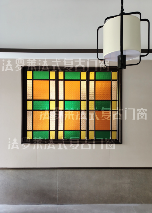 French Style Aluminium Glass Partition Room Divider For Office Commercial Residential