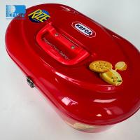 Caja de lata de metal personalizada ligera 1L 500ml 250g-800g con cerradura