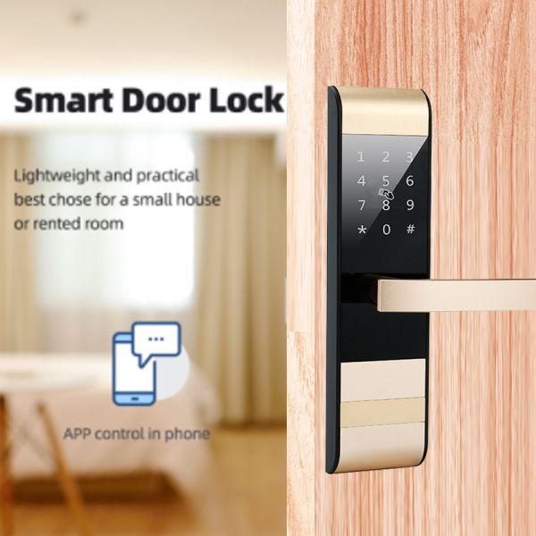 Умный 310mm электронный замок входа замка 4AA пароля Keyless