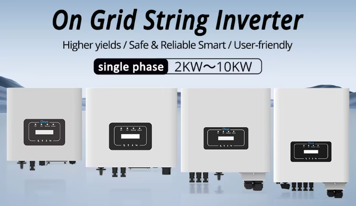 Best  Deye String  Inverter 2kw 3kw 5kw 6kw 8kw 10kw on Grid 220V Single Phase Inverter for Home Solar System