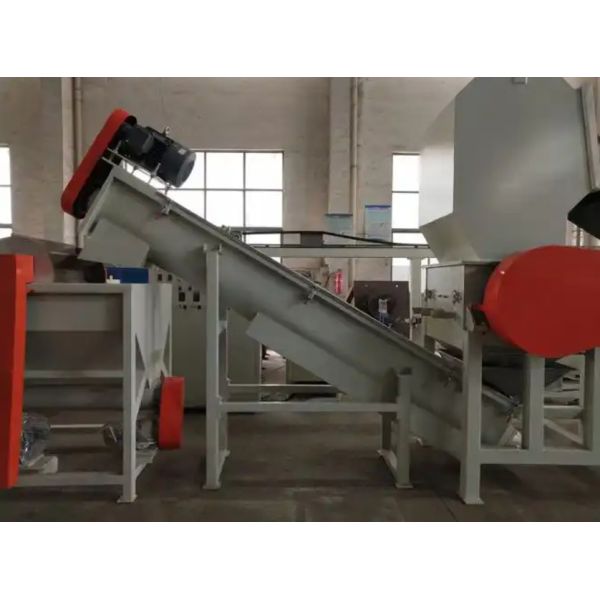 Plastic Bottle Recycling PET Plastic Bottle Crusher Cleaning Line Technology