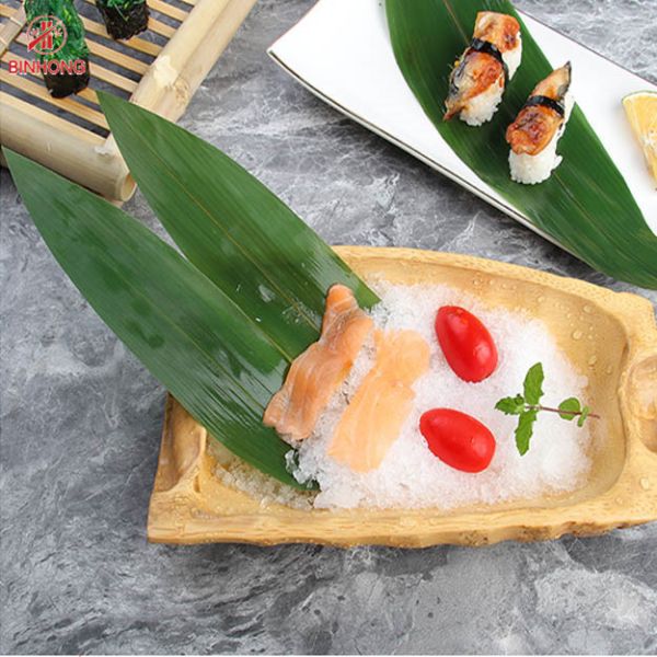 Hoja empaquetada al vacío del color verde de los 9cm para la decoración