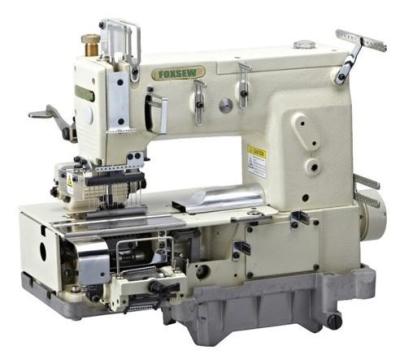 12-needle Flat-bed Double Chain Stitch Sewing Machine for simultaneous shirring FX1412PQ