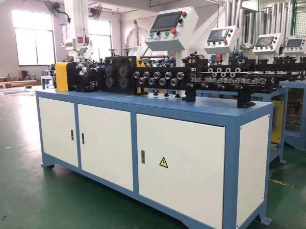 PLC Control Hollow Pipe Wire Straightener And Cutter 1.12KW Power 50mm - 99m Cutting Length